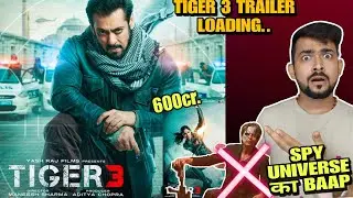 SPY UNIVERSE का BAAP 🔥😱|| TIGER 3 NEW POSTER TRAILER REACTION|| TIGER 3 RAILER||Salman Khan ||2023