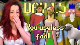 Oldschool Runescape Quests Are WILD! Mind Goblins, Romeo & Juliet, Bank Robbery & More... (Day 1.5)
