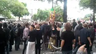 Nazi demo vor curry36