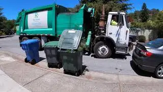 Novato Garbage Truck Compilation