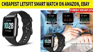 Cheapest Letsfit Smart Watch, Fitness Tracker with Heart Rate Monitor | Findcheap.us
