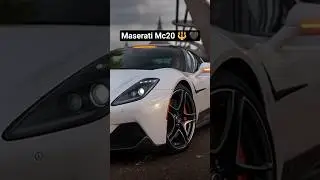 Maserati MC20 with 3.0L twin-turbo V6 Nettuno engine