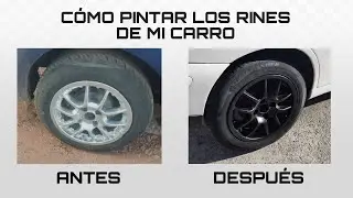 COMO PINTAR LOS RINES DE MI CARRO  🛞 🚗 ✅