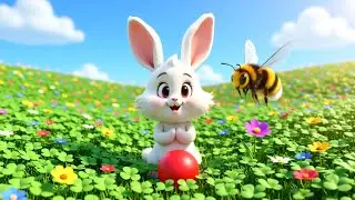 Baby Bunny Hop Rhyme | Fun Nursery Rhyme for Babies & Toddlers