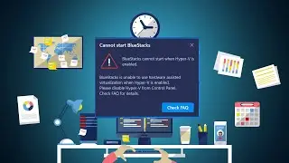 Bluestacks failed to start because of hyper-v enabled - can't start Bluestacks after Windows update