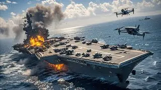 Ukrainian Drone Disables Russian Aircraft Carrier: A Modern Technology Feat | Arma 3, Arma Reforger