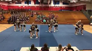 Westfield Wolves perform at D300 Middle School Cheer Competition