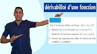dérivabilité 1bac exercices - approximation affine d'une fonction dérivable exercices corrigés