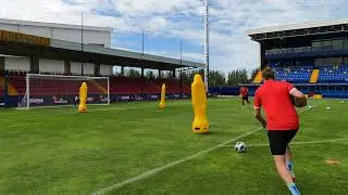 Visakha FC Goalkeeper Training Session - Shot Stopping and Cutbacks MD -1 by Anthony McMullen