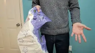 Abuniverse Cushies adult diaper review, single tape diapers that are better when you add extra tape