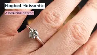 ✨ Magical Moissanite: Afforable Alternative to Diamonds / Gem Stone King #jewelry