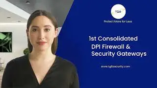 The First Consolidated DPI Firewall and Security Gateways on the Market