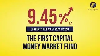 First Capital Money Market Fund advertising for the Lanka Premier League 26Nov - 16Dec 2020