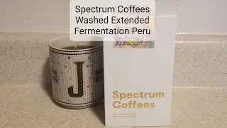 Spectrum Coffees Review (Brooklyn, New York)- Washed Extended Fermentation Peru Teofilo Requejo