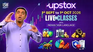 Learn Personal Finance in ISL With Upstox 🤟📈 | Stocks, Mutual Funds, Gold, FDs & More | ISH News