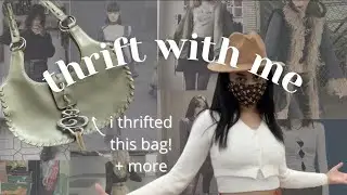 THRIFT WITH ME for my dream wardrobe!!! + try-on haul