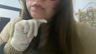 ilgisiz berber roleplay asmr (türkçe asmr) eldiven ve makas sesleri