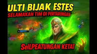 Pengawalan Estes Pro Player! Ulti Bijak Selamatkan Tim di Pertarungan Ketat, 35 vs 27