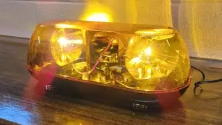 Nascar Whelen Guardian Amber Halogen Light Bar