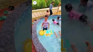 Our little stars made unforgettable memories at the JB School Pool Party. 💦👶