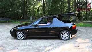 054x Racing - Honda CRX Del Sol ESI-E Transtop Roof Removal
