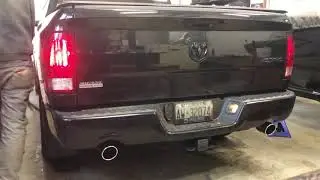 2018 ram with Lyell&rsquo;s stainless exhaust.