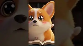 Can Corgi Corgnelius Read? #shorts #3danimation #animatedshort #corgi #animated