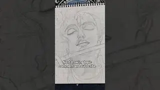 Krishna drawing🥰 #shortsfeed #viral #krishna #drawing