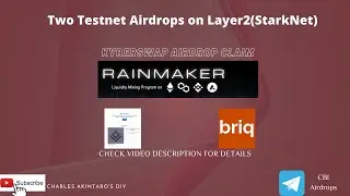 Two Testnet Airdrops On Layer2 (Starknet)  X Kyberswap Airdrop Claim