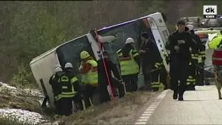 Tre er omkommet i busulykke i Sverige