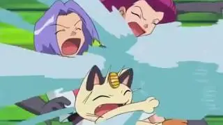 Pokemon Marill and Azurill blast team rocket