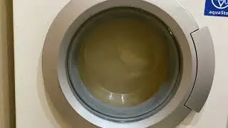 Bosch Maxx Advantage WFCX 2460 OE: полный цикл финального отжима 1200 об/мин