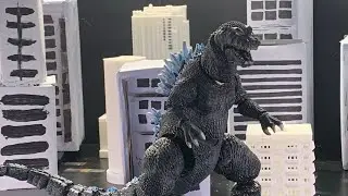 Custom Godzilla 2001 Figure (Atomic breath Ver)