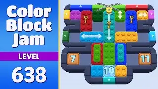 Color Block Jam Level 638 | Every Puzzle Solved! 🎯