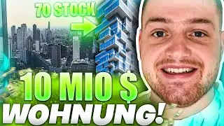 🔥😱ICH WANDER AUS? - 10 MIO $ PENTHOUSE Wohnung in NEW YORK | ROOMTOUR!