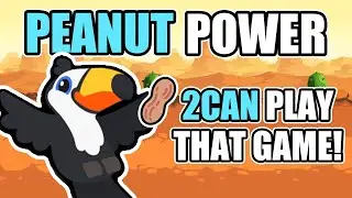 Peanut Power 2Can Play That Game - Super Auto Pets - Toucan Peanut