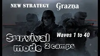 Call of Duty-MW-Survival-New special strategy- ! Grazna- Waves 1 to 40/100 and beyond  ! 2 positions