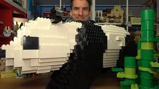 Der 1000 Teile Monster-Panda! Wange&reg; Duplo-Alternative