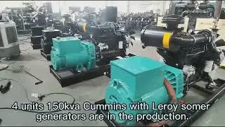 6BTAA5 9 G12 170 Kva Generator Set 150kw