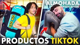 PROBANDO LOS NUEVOS PRODUCTOS VIRALES PARA VIAJAR EN AVIÓN | LOS RULÉS *CONTIGO Ep 3*