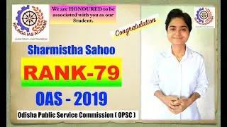 Toppers Talk with Sharmistha Sahoo , Rank 79, OPSC |Odisha Civil Services 2019 (OAS) | Kalinga IAS