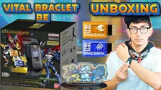 Digimon Vital Bracelet BE SELECTION SET Opening with Pre Order Bonus | New Straps and Log Best Yet