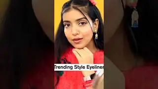 eyeshadow se eyeliner kese banai trending eyeliner hack #spiceupmedia #anayasa #tiktok #short