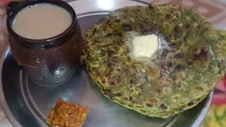 Winter Special Tasty And Easy Methi Paratha Recipe | मेथी का पराठा | breakfast #recipe #viral 