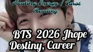 BTS  2026 Jhope Destiny, Career & Healing Energy |Tarot Reading ❤️ #bts #jhope #future #predictions