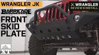 Jeep Wrangler JK Barricade Front Skid Plate (2010-2018) Review & Install