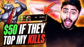 Yassuo | IF THEY CAN TOP MY KILLS IN URF I'LL GIVE THEM $50