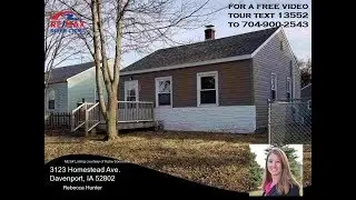 Video Tour: 3123 Homestead Ave, Davenport, Iowa 52802