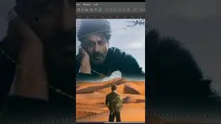 Dunki movie poster design  #recreation #action #bollywood #posterdesign #srk