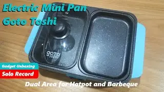Goto Toshi Dual Control Mini Electric Pan with Rapid Heating